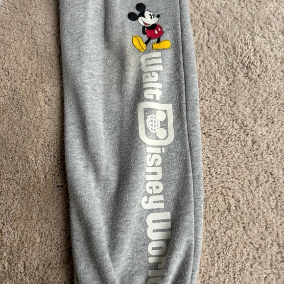 Sweatpants women’s Walt Disney world grey sweatpants - Picture 2 of 3